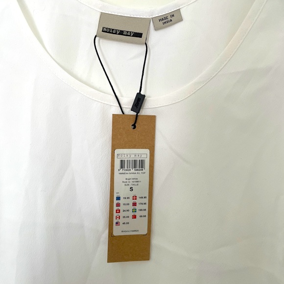 Noisy May tank with lace trim - brand new - Picture 2 of 3